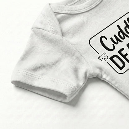 AMA™ "Cuddle Dealer" – Funny Baby Bodysuit