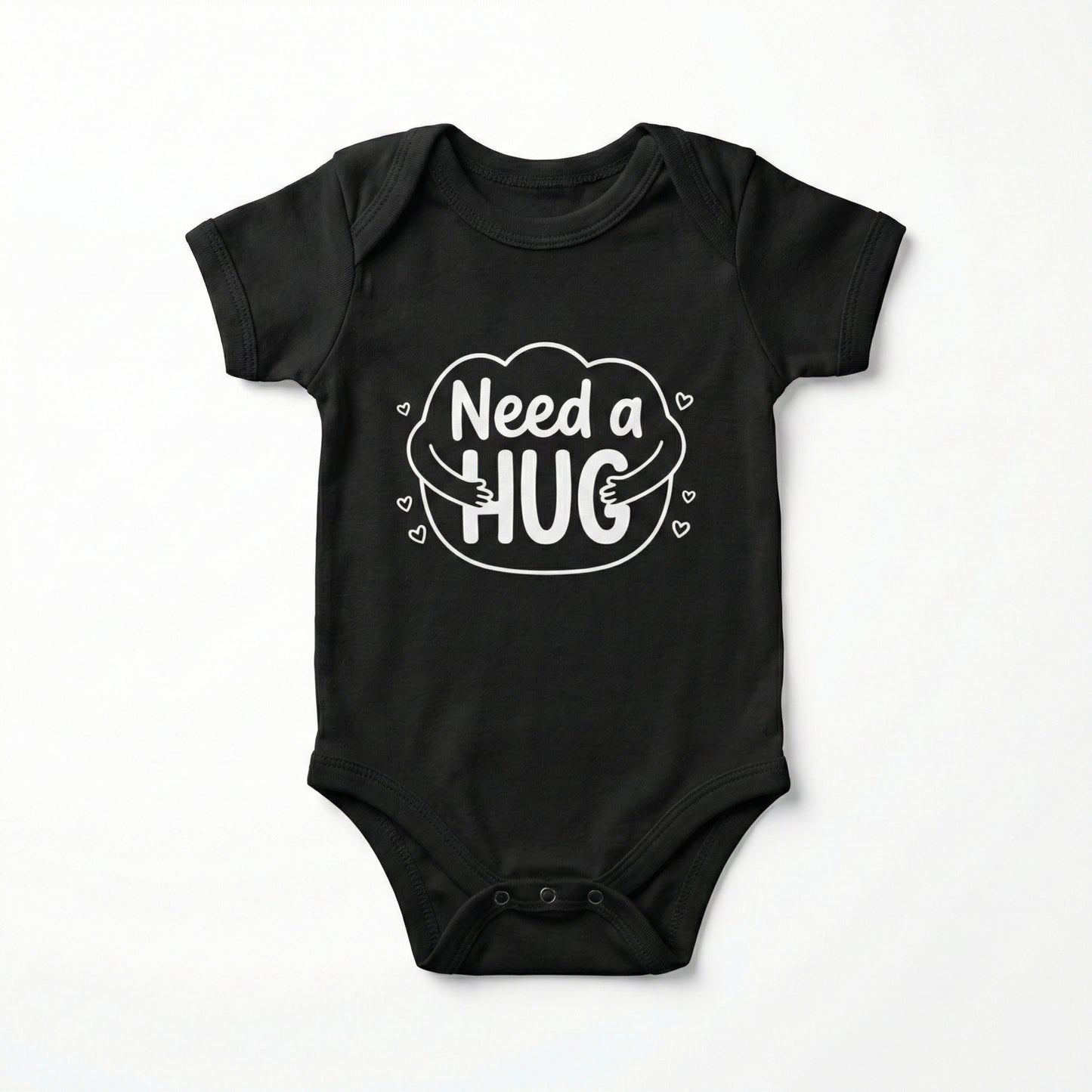AMA™ "Need a Hug" – Funny Baby Bodysuit