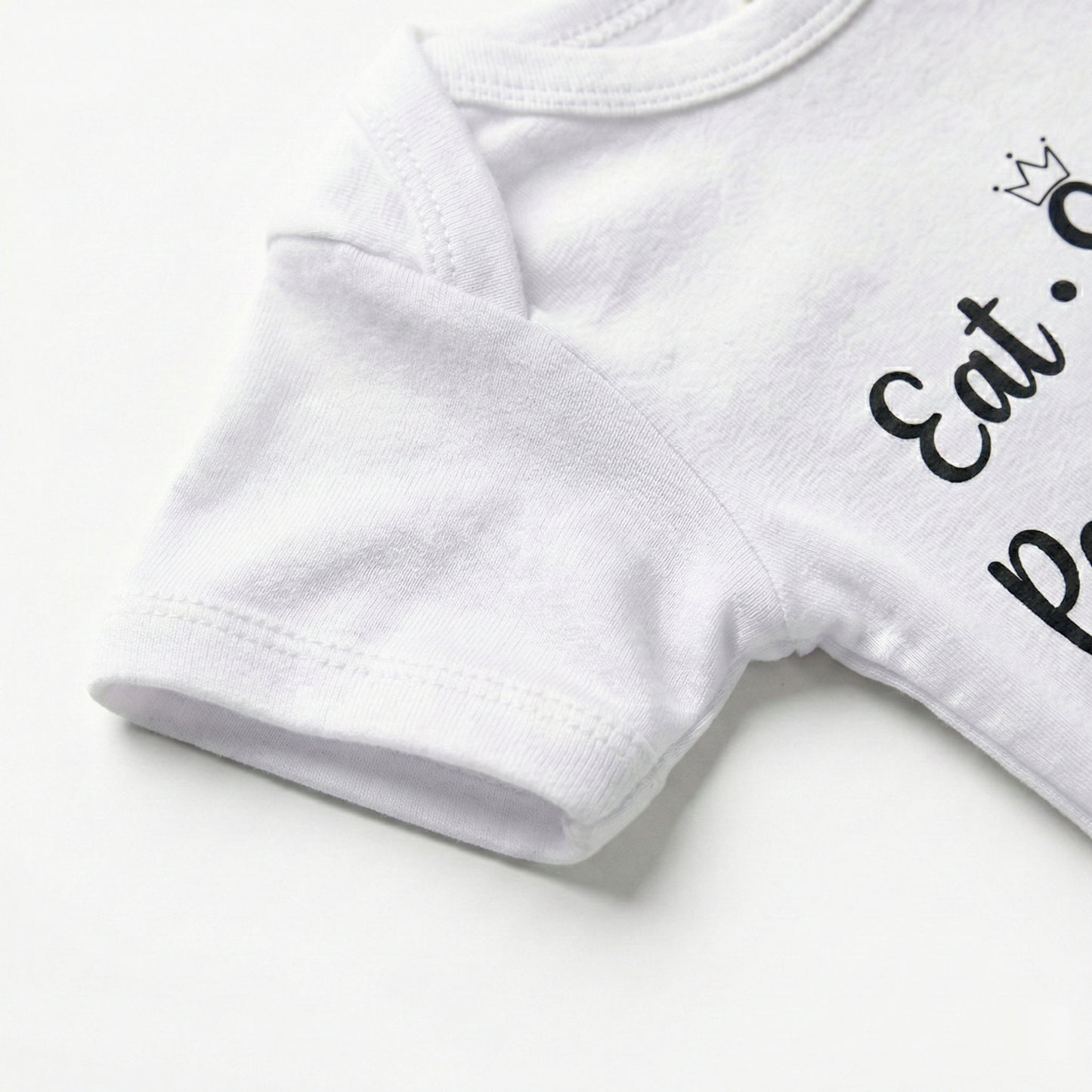 AMA™ "Eat Sleep Poop Repeat" – Funny Baby Bodysuit