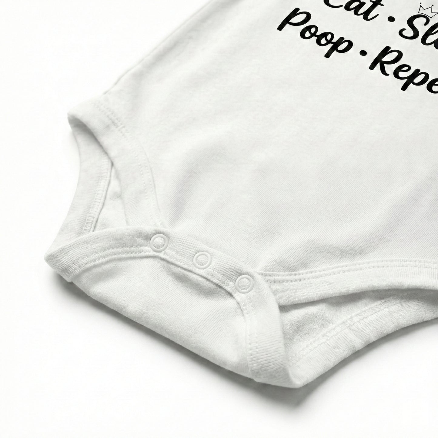 AMA™ "Eat Sleep Poop Repeat" – Funny Baby Bodysuit
