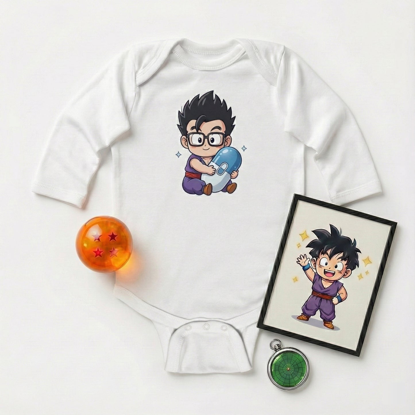 AMA™ Little Gohan Kids Bodysuit
