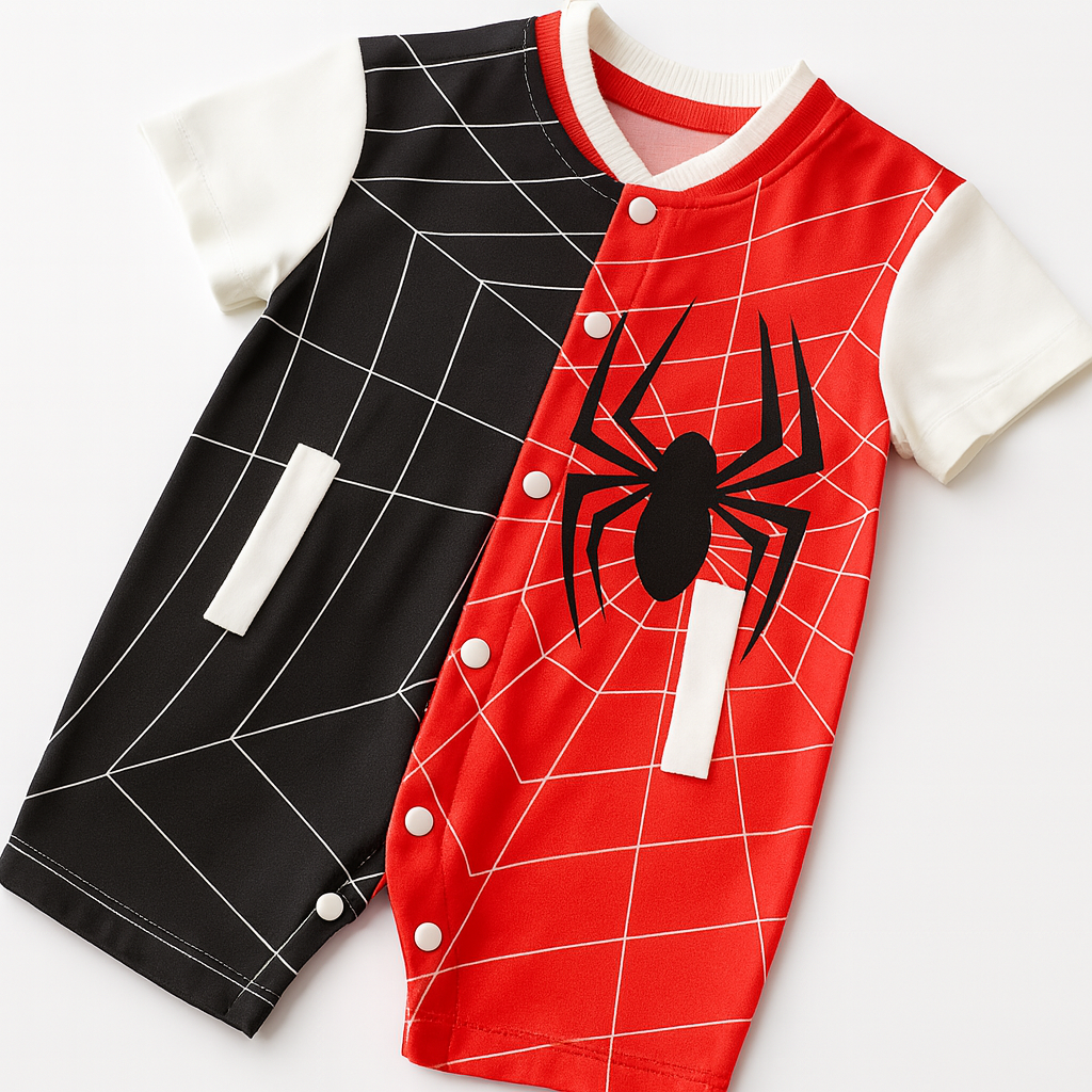 AMA™ Little Spider Kids Cosplay Bodysuit