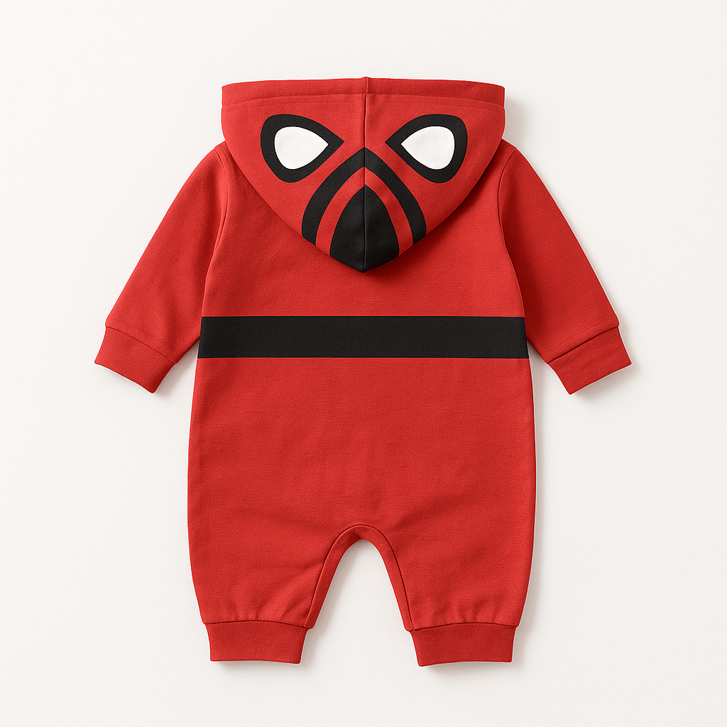 AMA™ Little Red Mask Kids Cosplay Bodysuit