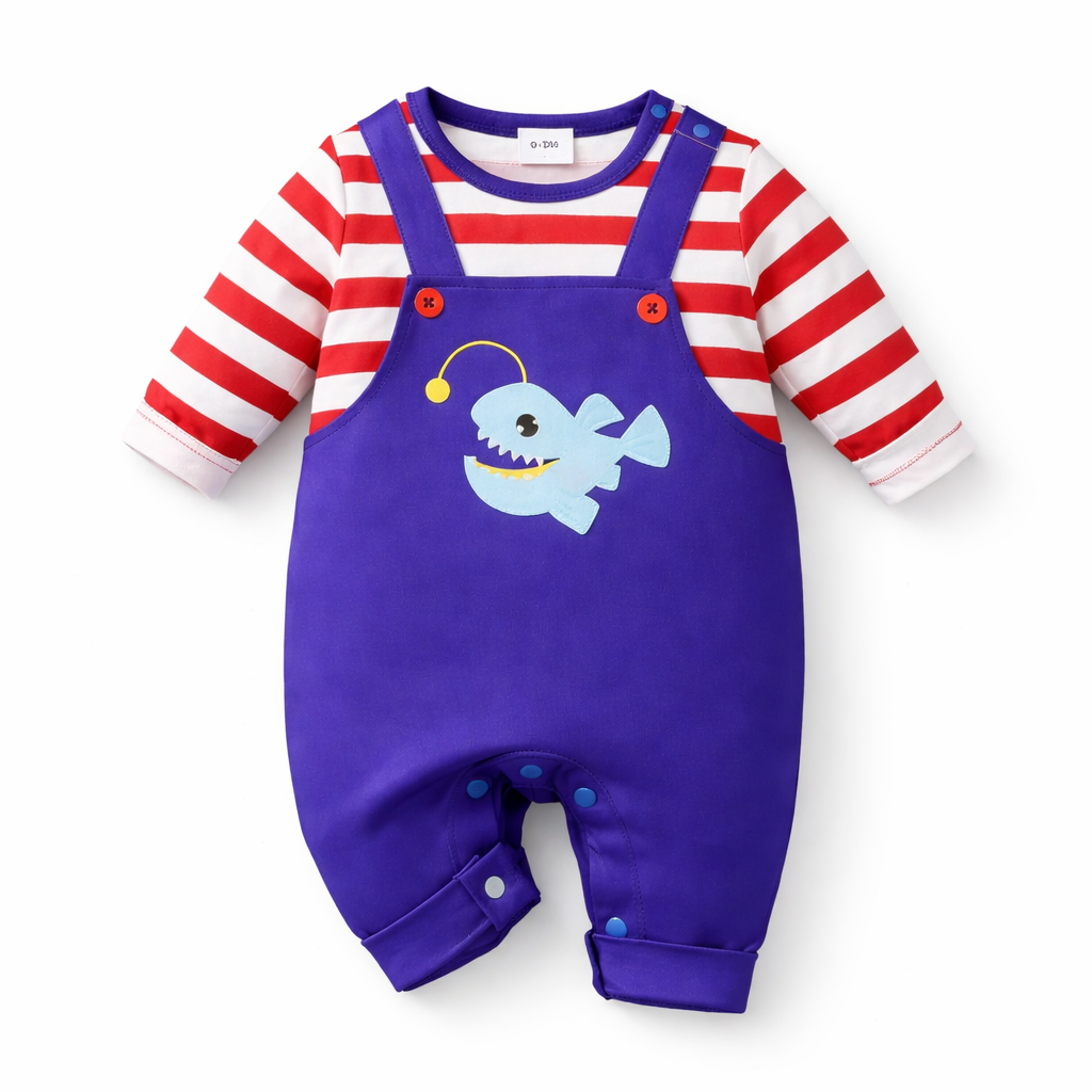 AMA™ Little Anglerfish Kids Onesie