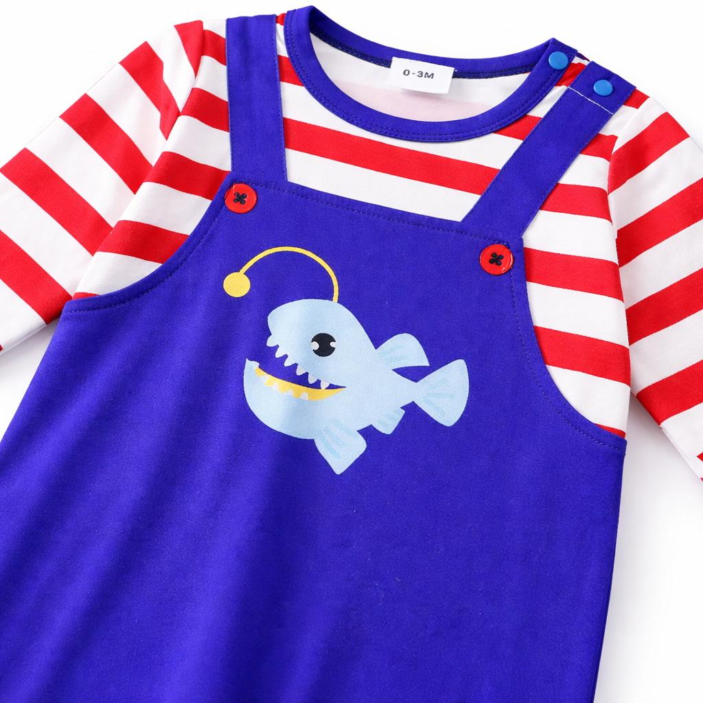 AMA™ Little Anglerfish Kids Onesie