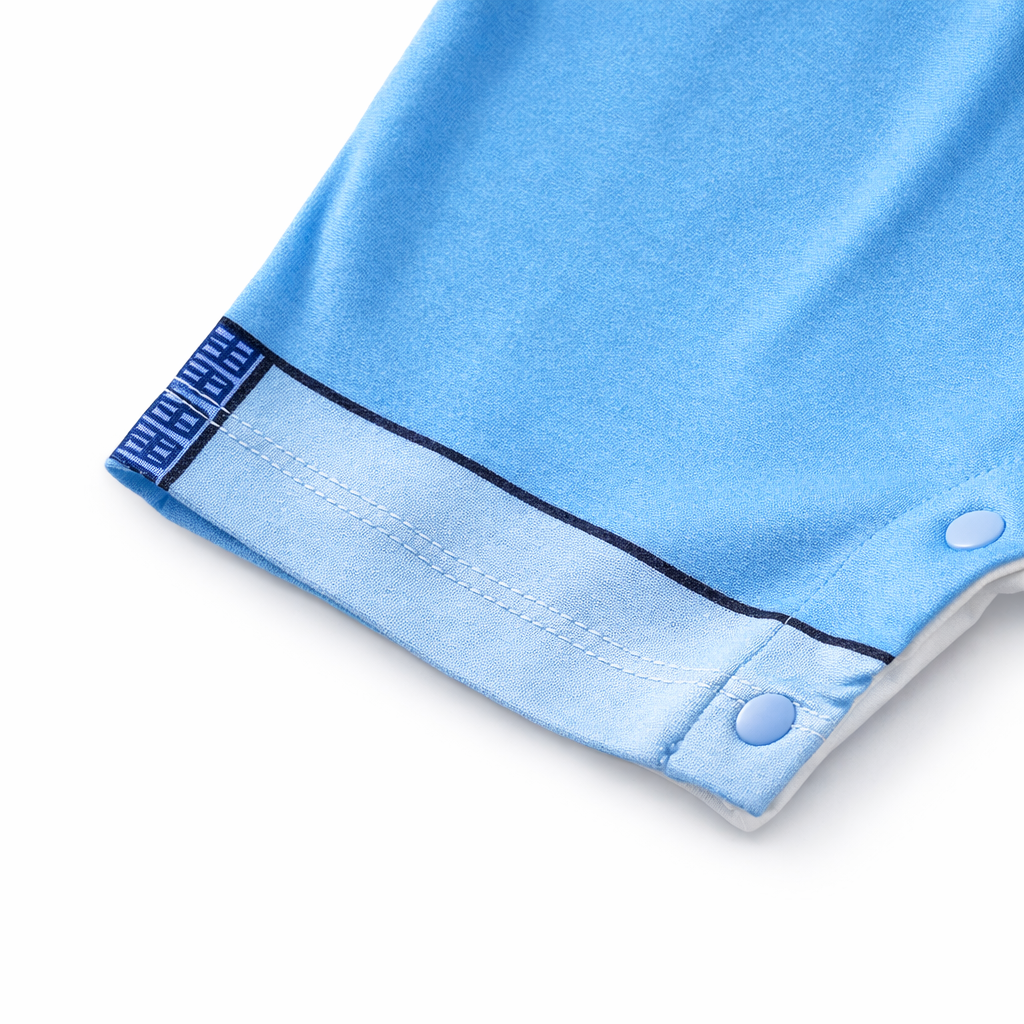 AMA™ Little Denim Bear Kids Romper