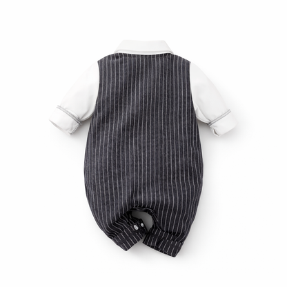 AMA™ Little Pinstripe Gentleman Kids Onesie