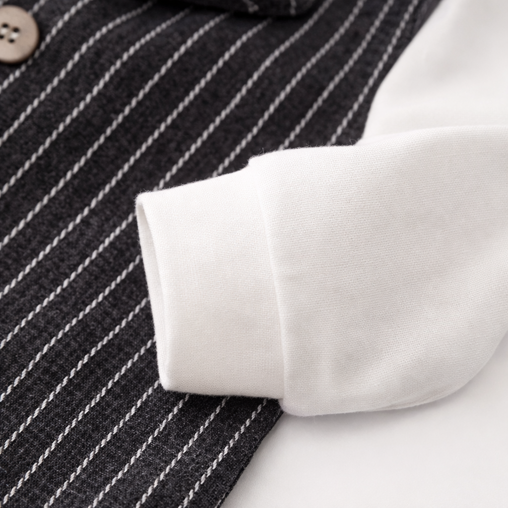 AMA™ Little Pinstripe Gentleman Kids Onesie