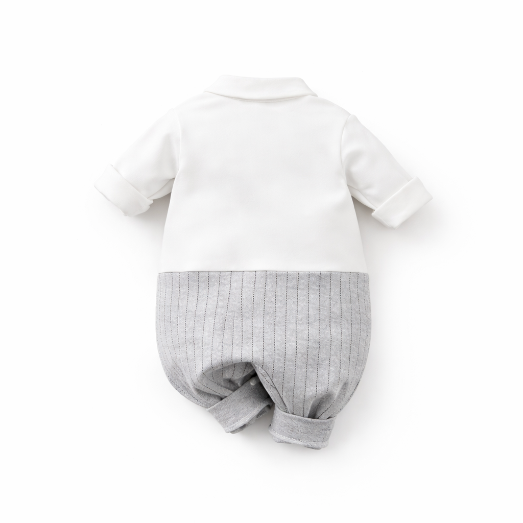 AMA™ Little Silver Gentleman Kids Romper
