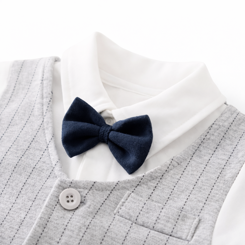 AMA™ Little Silver Gentleman Kids Romper