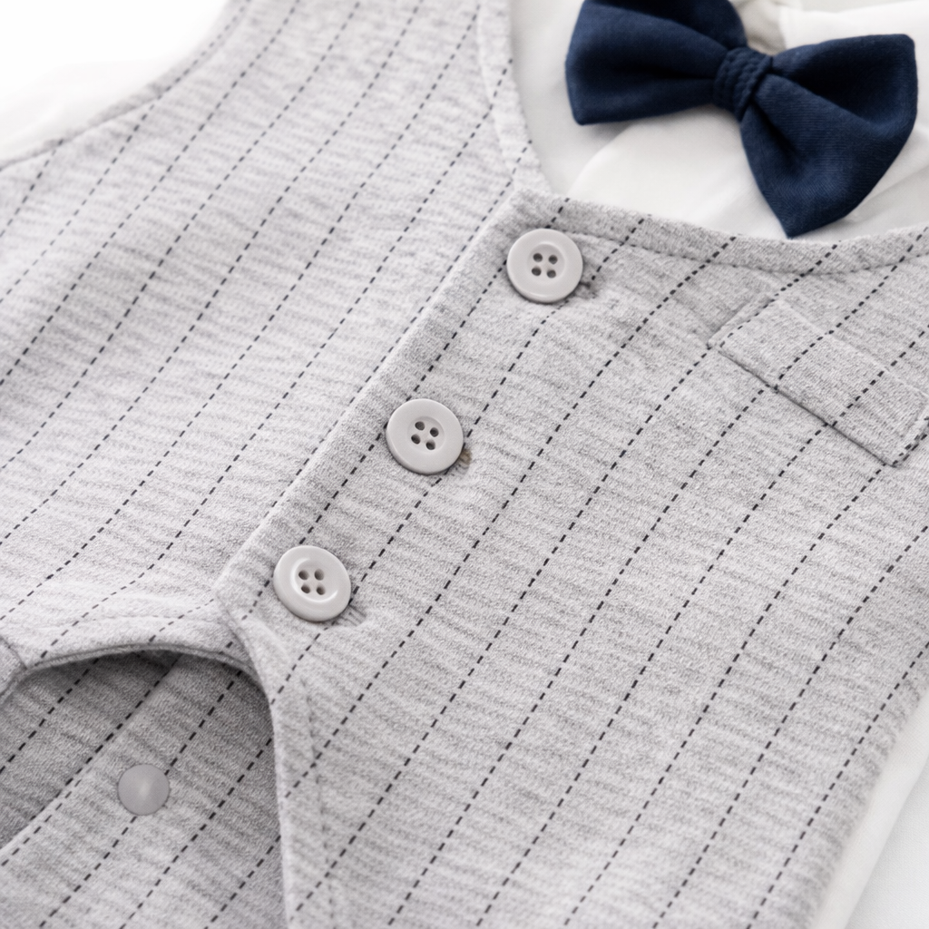 AMA™ Little Silver Gentleman Kids Romper