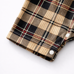 AMA™ Little Plaid Gentleman Kids Romper