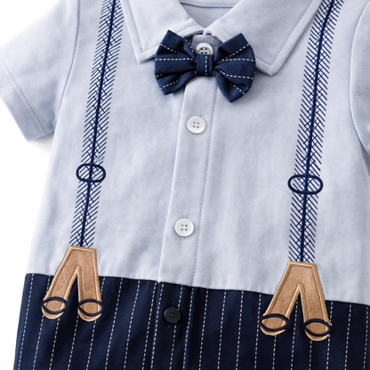 AMA™ Little Suspenders Gentleman Kids Onesie
