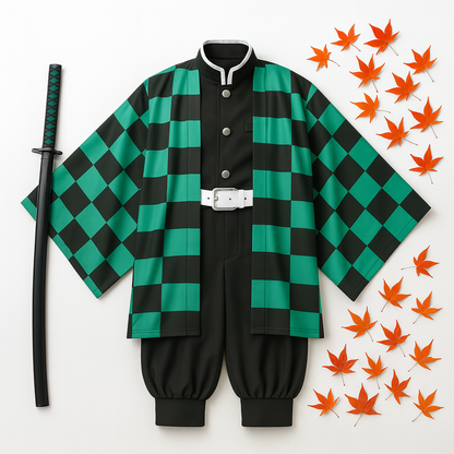 AMA™ Tanjiro Cosplay Set