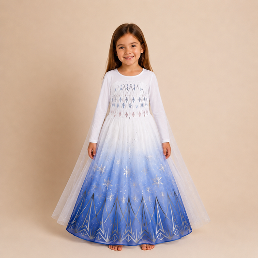 AMA™ Little Ice Princess Kids Dress
