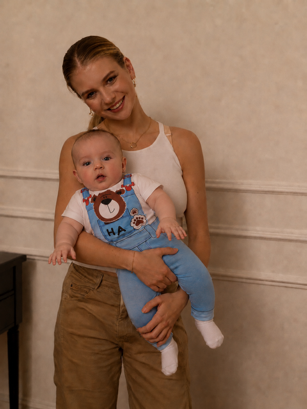 Scarlett F. | Denim Bear, 3–6M