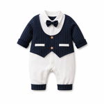 AMA™ Little Midnight Gentleman Kids Romper