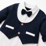 AMA™ Little Midnight Gentleman Kids Romper
