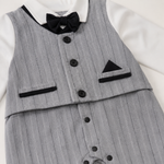 AMA™ Little Oxford Gentleman Kids Romper