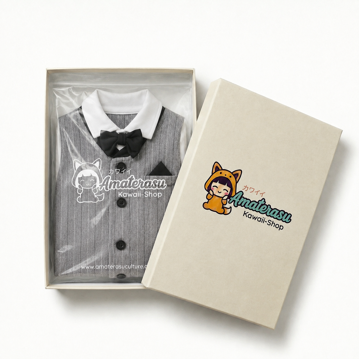 AMA™ Little Oxford Gentleman Kids Romper