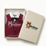AMA™ Little Burgundy Gentleman Kids Romper