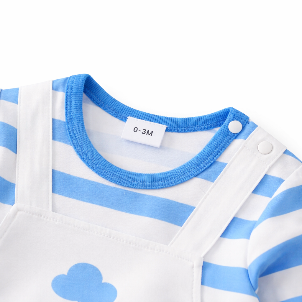 AMA™ Little Rainbow Elephant Kids Onesie