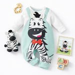 AMA™ Little Zebra Bowtie Kids Romper