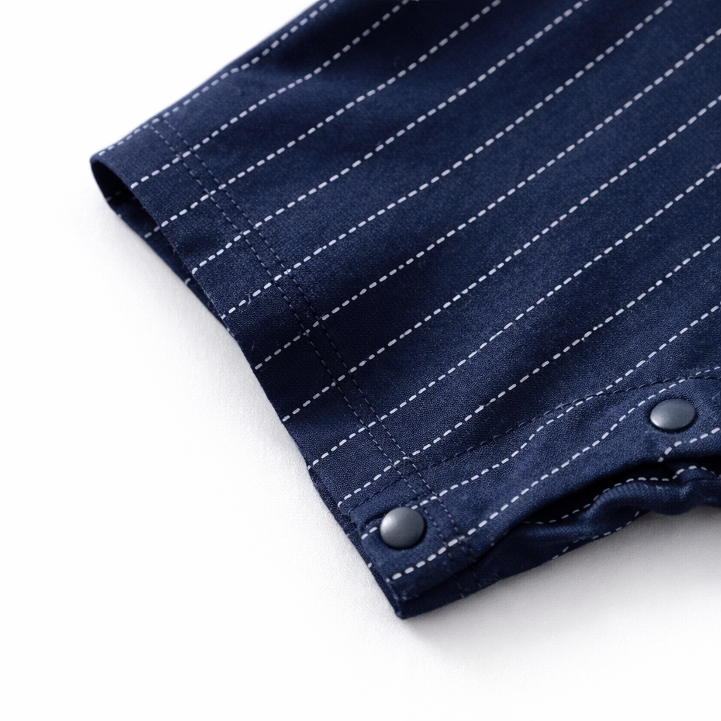AMA™ Little Gentleman Bowtie Kids Romper