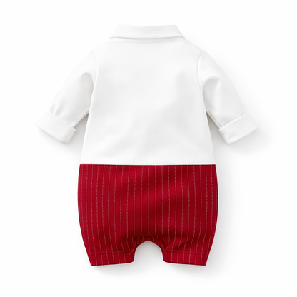 AMA™ Little Red Gentleman Kids Onesie