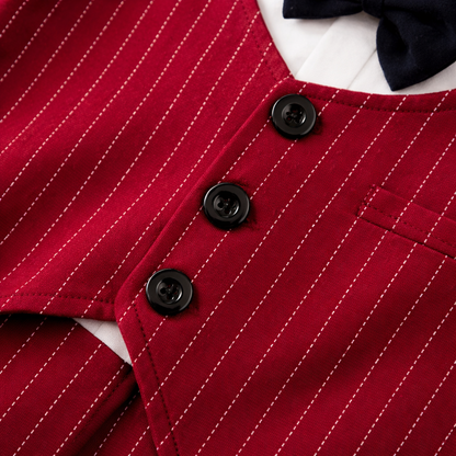 AMA™ Little Red Gentleman Kids Onesie