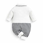 AMA™ Little Stripe Gentleman Kids Romper