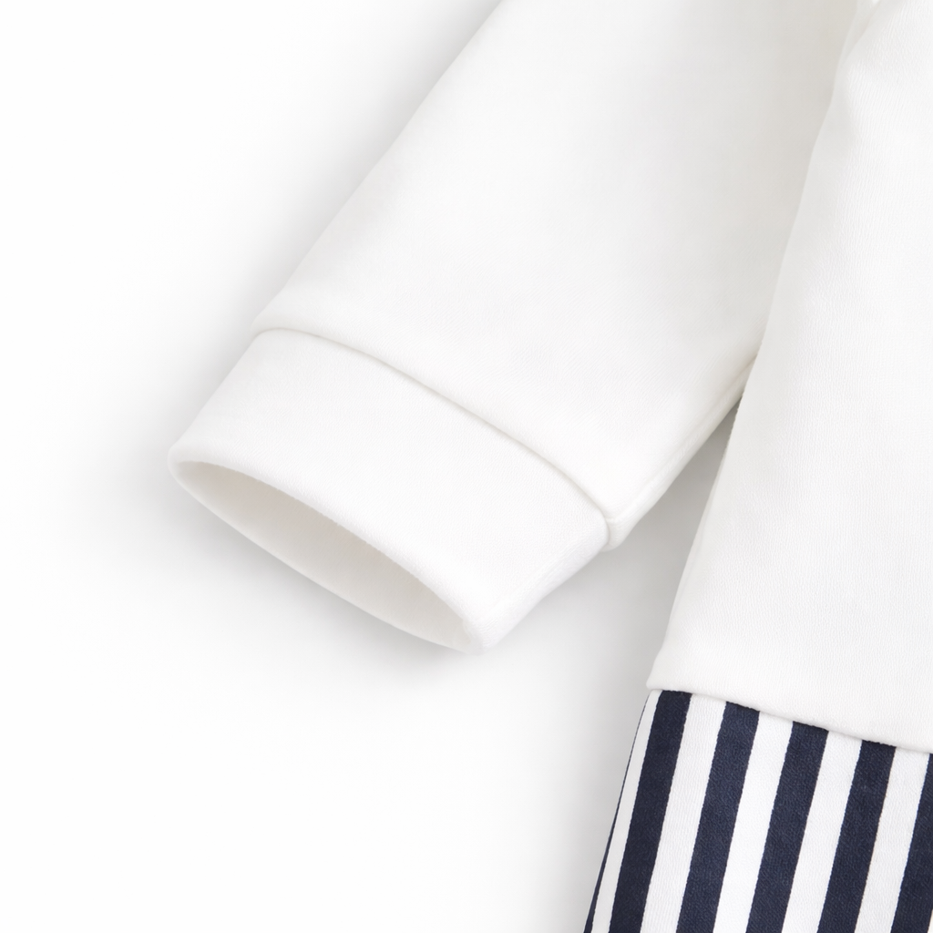 AMA™ Little Stripe Gentleman Kids Romper
