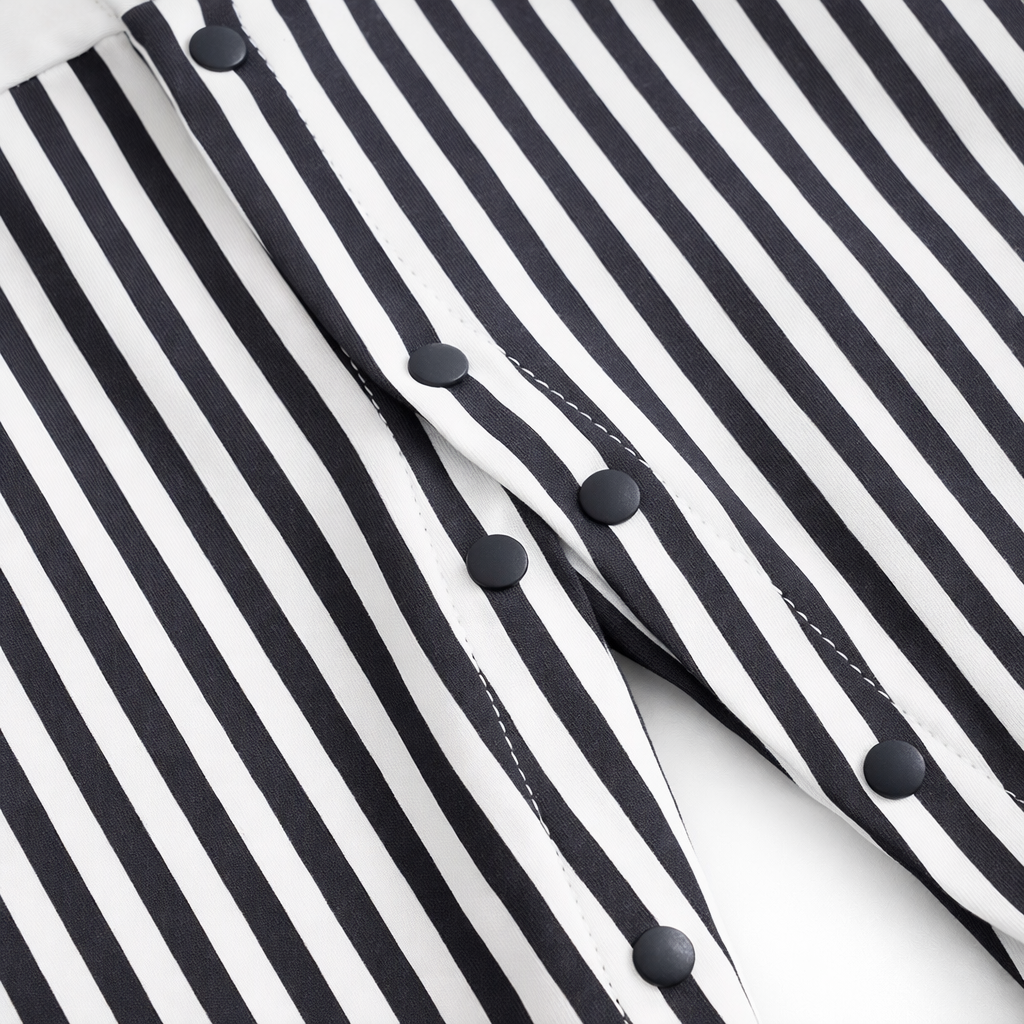AMA™ Little Stripe Gentleman Kids Romper