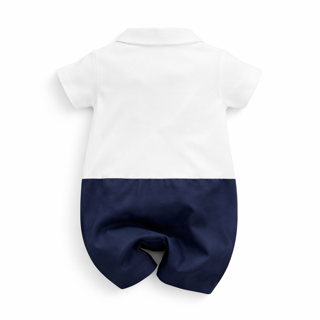 AMA™ Little Sailor Gentleman Kids Romper