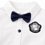 AMA™ Little Sailor Gentleman Kids Romper