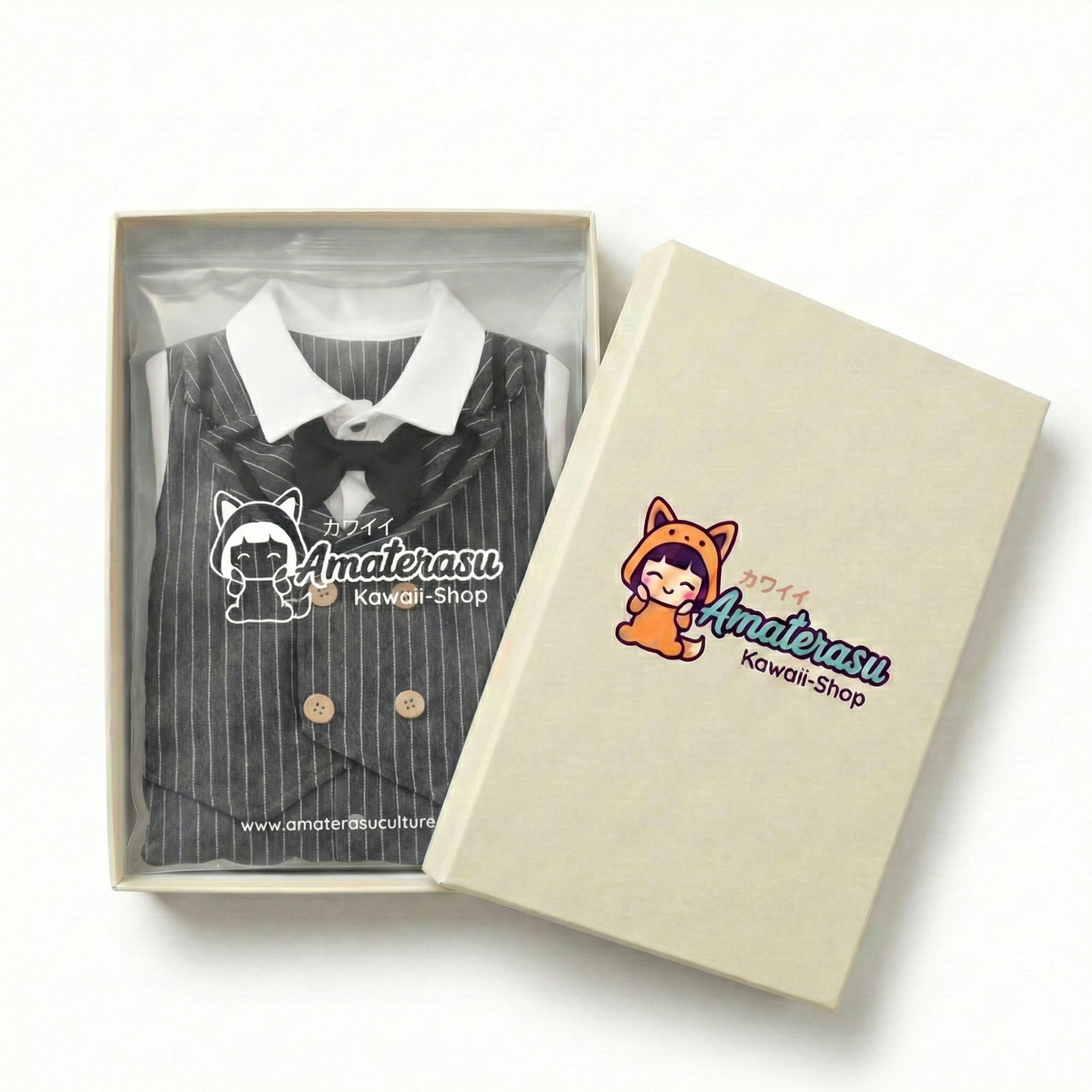 AMA™ Little Pinstripe Gentleman Kids Onesie