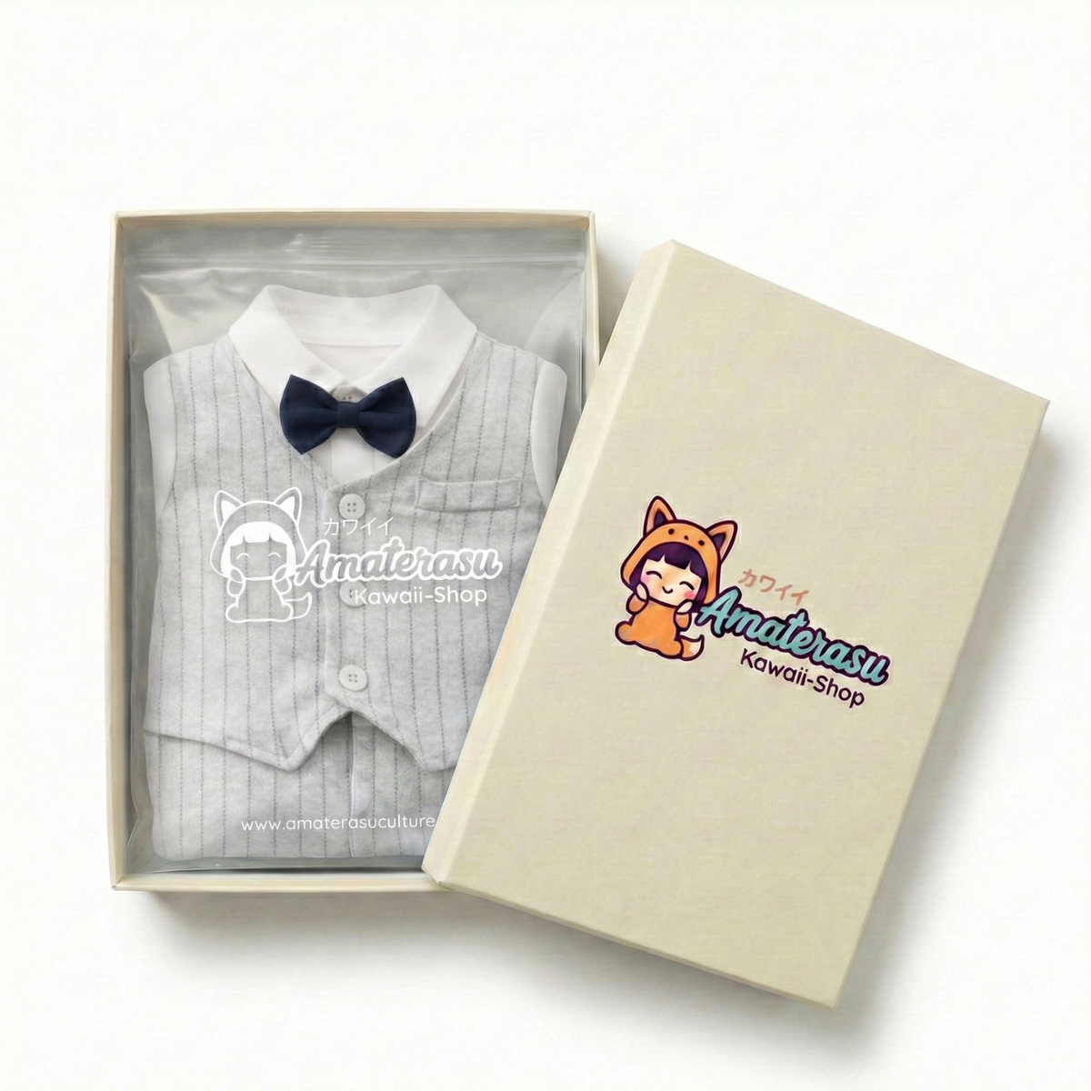 AMA™ Little Silver Gentleman Kids Romper