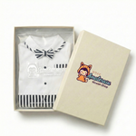 AMA™ Little Stripe Gentleman Kids Romper