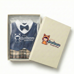 AMA™ Little Plaid Gentleman Kids Romper