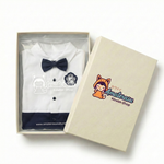 AMA™ Little Sailor Gentleman Kids Romper