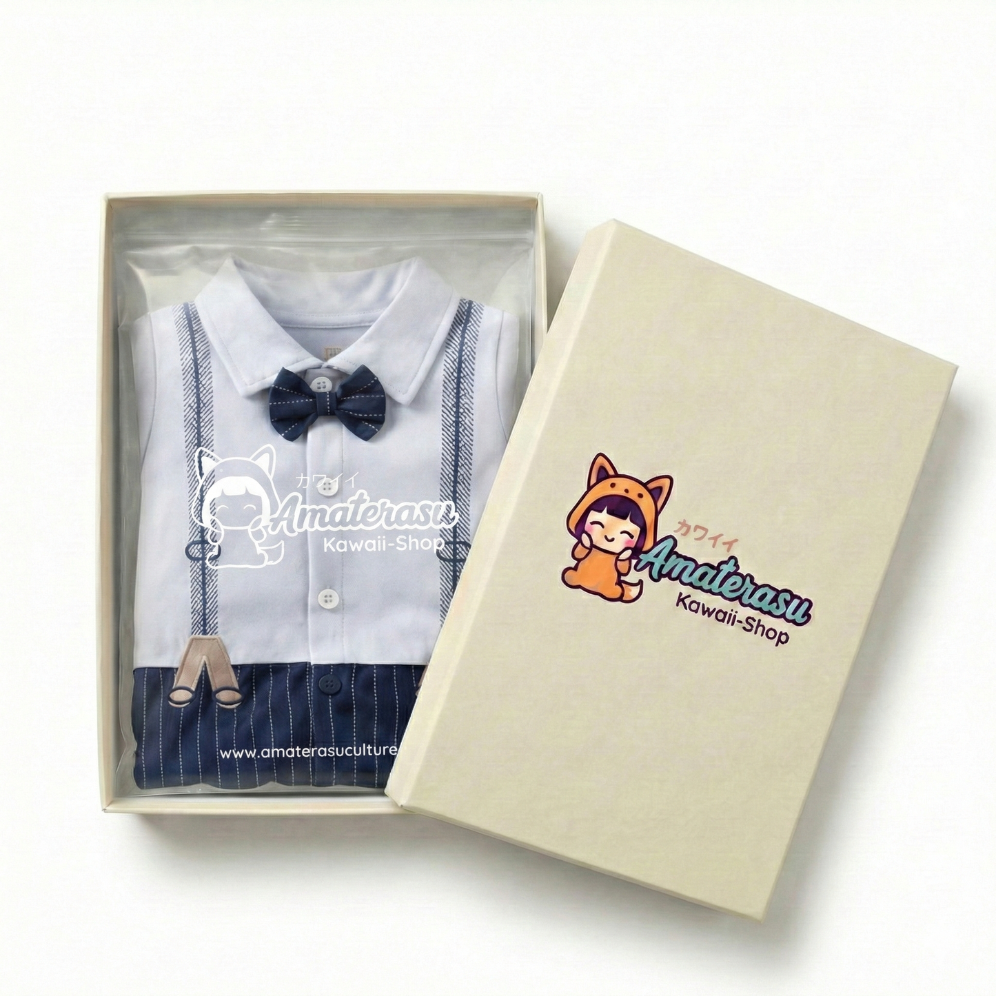 AMA™ Little Suspenders Gentleman Kids Onesie