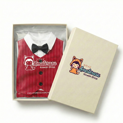 AMA™ Little Red Gentleman Kids Onesie
