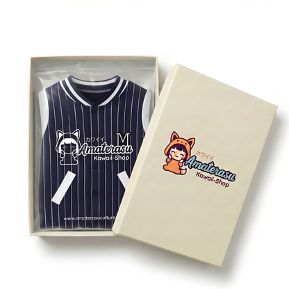 AMA™ Little MVP Pinstripe Kids Onesie