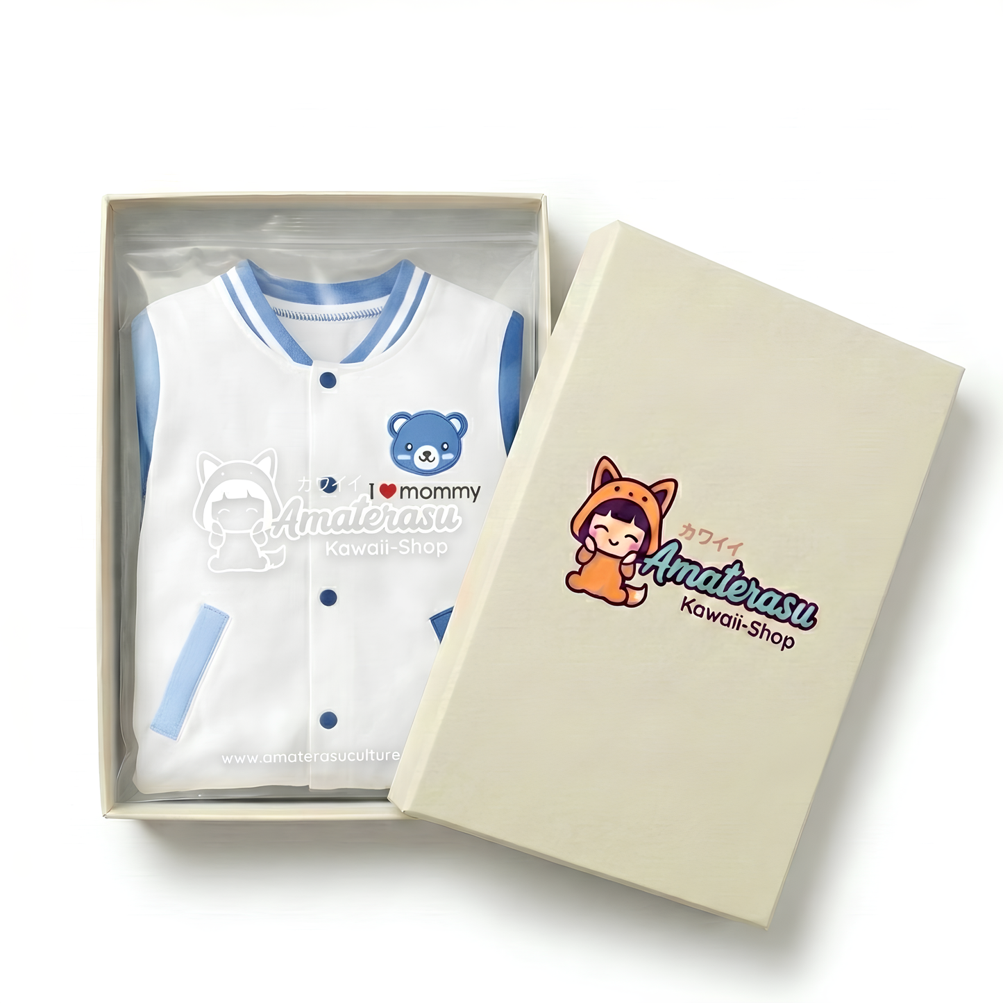 AMA™ Little Soccer Bear Kids Onesie