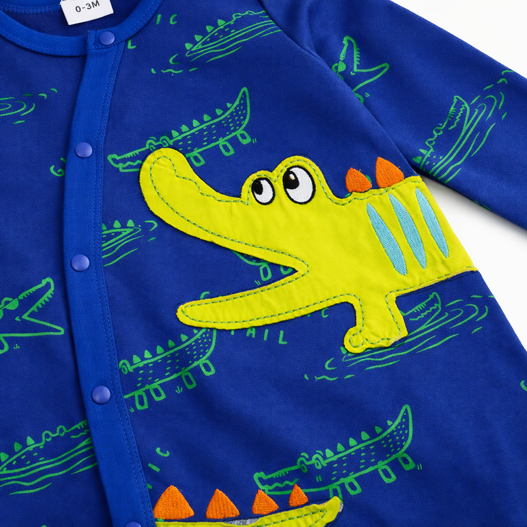 AMA™ Little Crocodile Kids Onesie