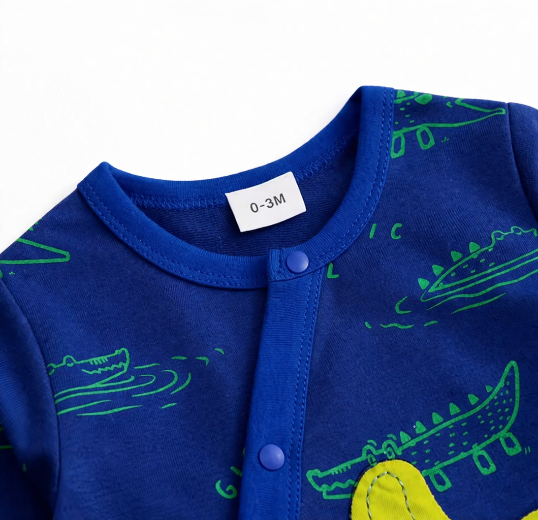 AMA™ Little Crocodile Kids Onesie