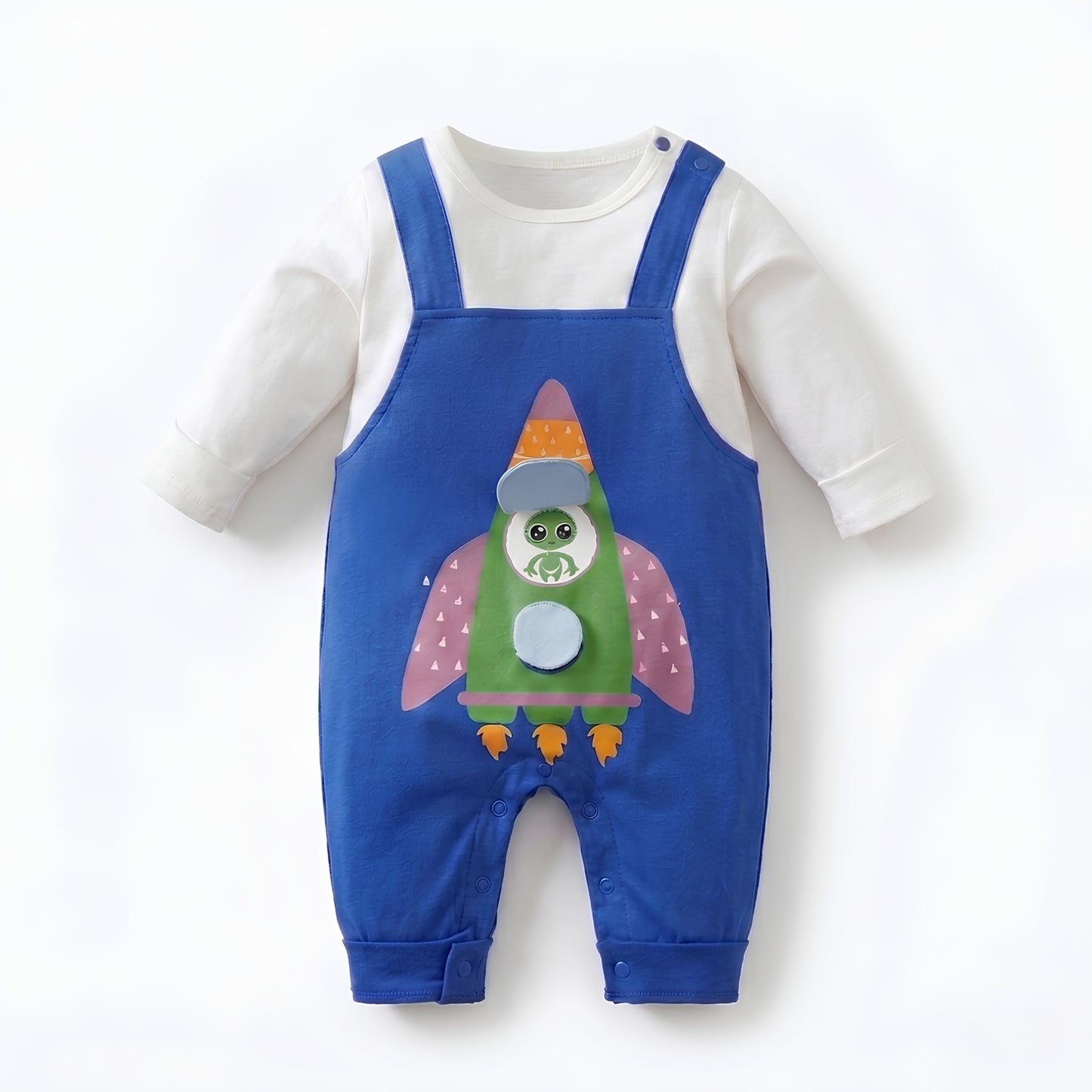 AMA™ Little Alien Rocket Kids Onesie