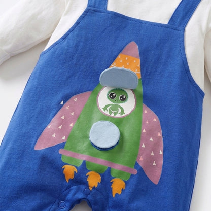 AMA™ Little Alien Rocket Kids Onesie