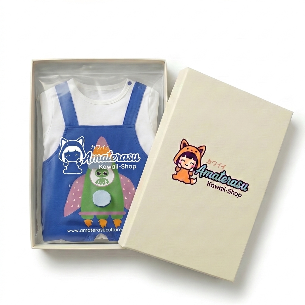AMA™ Little Alien Rocket Kids Onesie