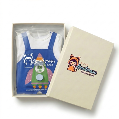AMA™ Little Alien Rocket Kids Onesie